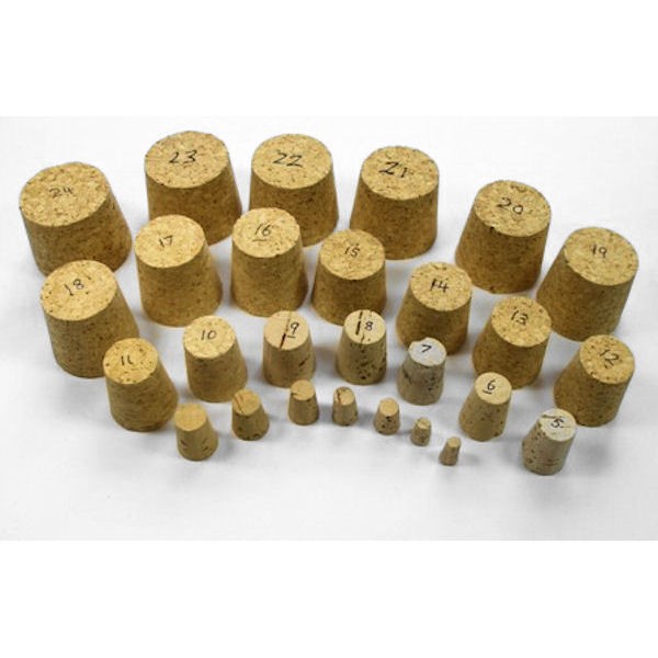 <strong>Size 000 </strong>Natural Tapered Cork - Image 2